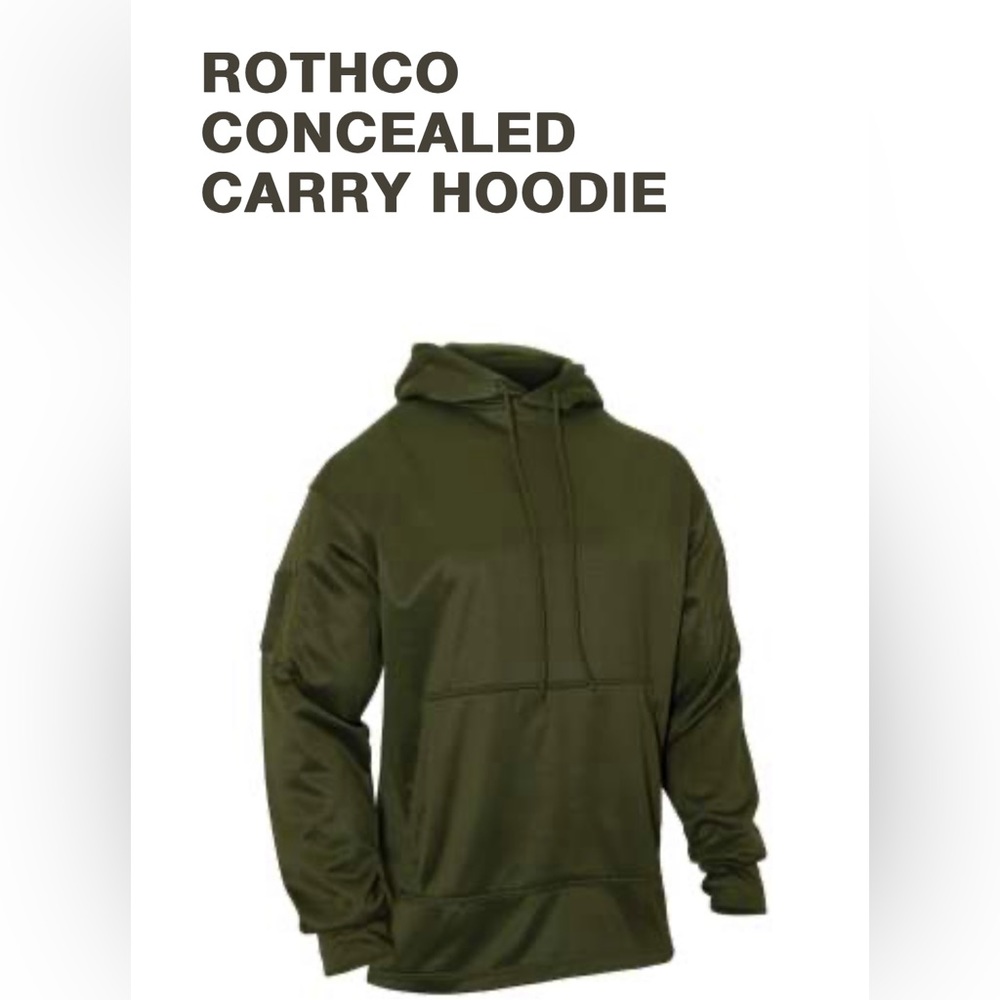 ROTHCO CONCEALED CARRY HOODIE (2473)